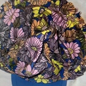 Floral Kids Swim Cap